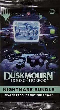 Duskmourn House of Horror Nightmare Bundle Booster